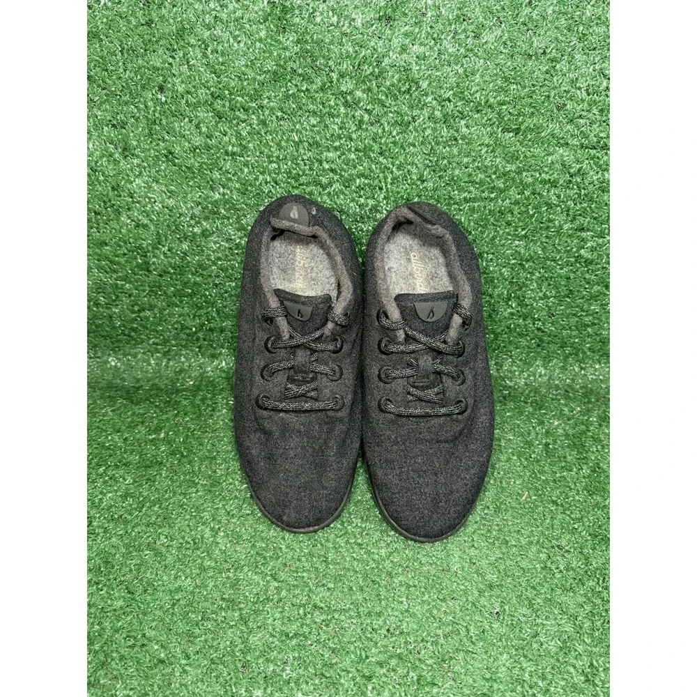 Allbirds Wool Runners Women Size 7 Black Athletic Running Comfort Shoes Sneakers